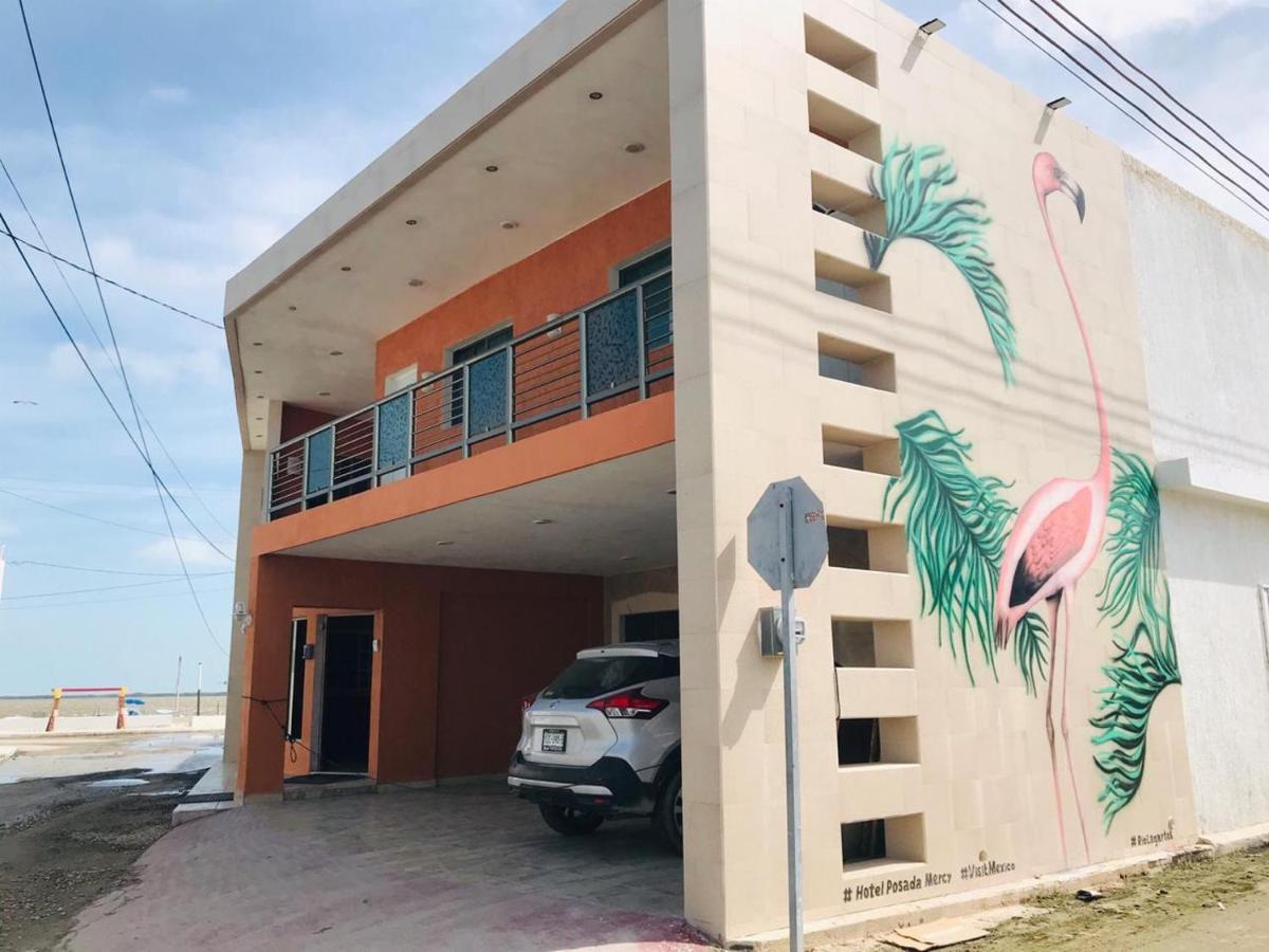 Hotel Posada Mercy Río Lagartos Eksteriør billede